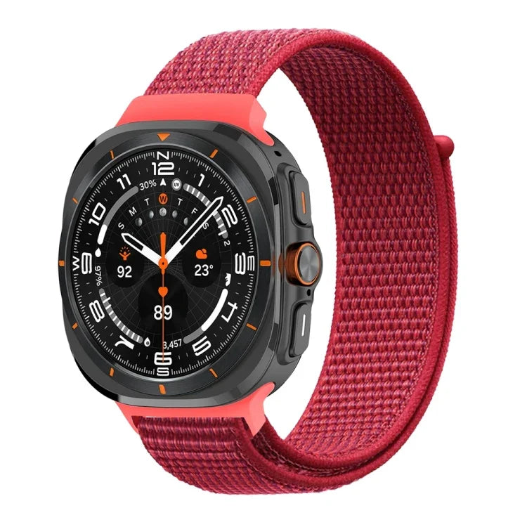 プラスチックコネクターナイロンループウォッチバンド, Samsung Galaxy Watch Ultra 47mm / Ultra 2025用