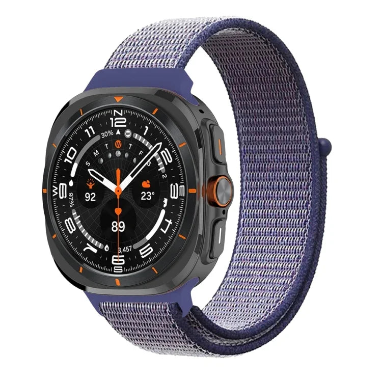 プラスチックコネクターナイロンループウォッチバンド, Samsung Galaxy Watch Ultra 47mm / Ultra 2025用