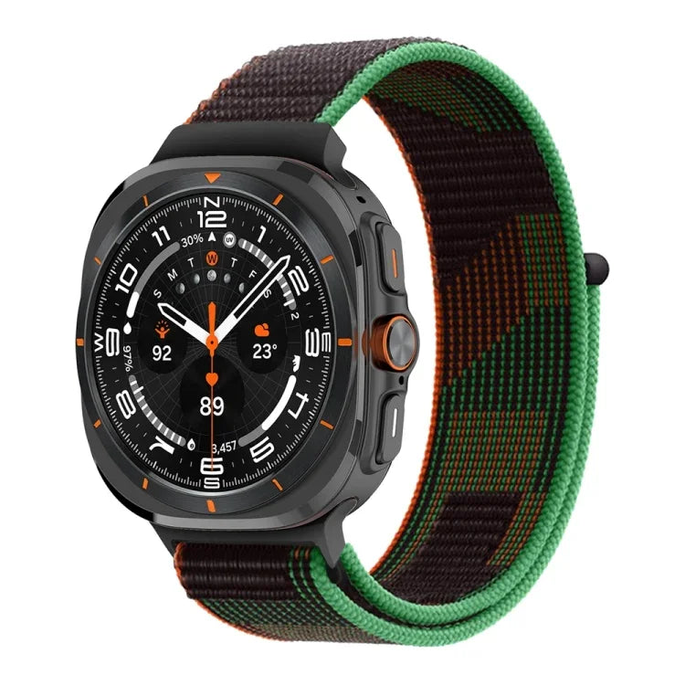 プラスチックコネクターナイロンループウォッチバンド, Samsung Galaxy Watch Ultra 47mm / Ultra 2025用