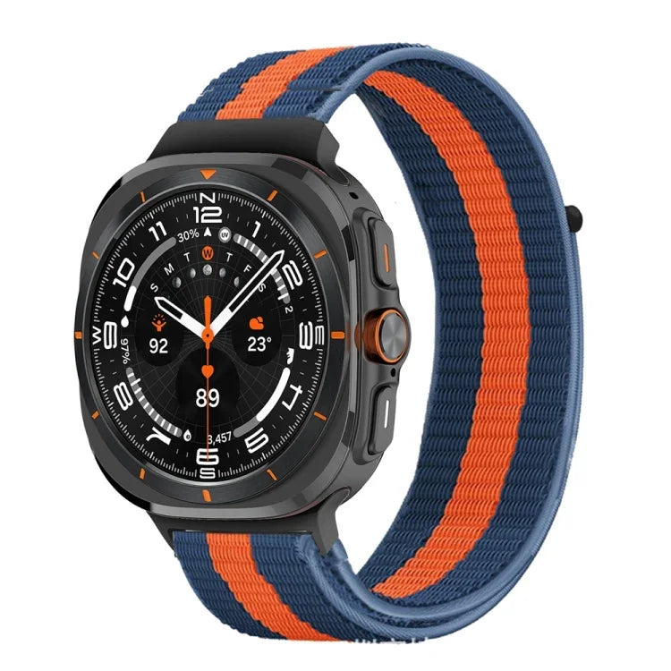 プラスチックコネクターナイロンループウォッチバンド, Samsung Galaxy Watch Ultra 47mm / Ultra 2025用