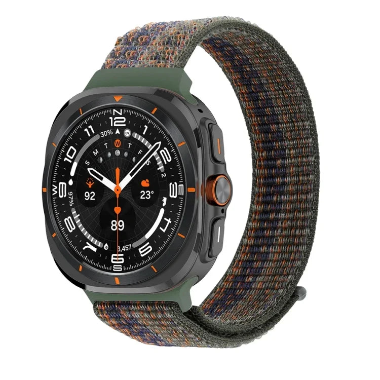 プラスチックコネクターナイロンループウォッチバンド, Samsung Galaxy Watch Ultra 47mm / Ultra 2025用