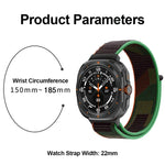 プラスチックコネクターナイロンループウォッチバンド, Samsung Galaxy Watch Ultra 47mm / Ultra 2025用