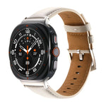 無地本革ウォッチバンド, Samsung Galaxy Watch Ultra 47mm / Ultra 2025用