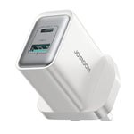 JOYROOM JR-TCF15 30W USB+USB-C / Type-C 急速充電器、EUプラグ、UKプラグ