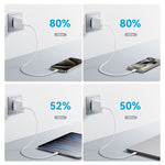 JOYROOM JR-TCF24 30W USB-C / Type-C高速充電器 ケーブルセット付き、EUプラグ