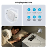 JOYROOM JR-TCF24 30W USB-C / Type-C高速充電器 ケーブルセット付き、EUプラグ