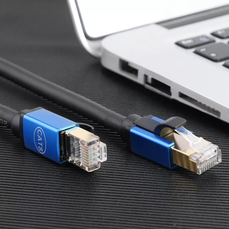 CAT8e純銅コンピュータースイッチルーターイーサネットネットワークLANケーブル, 1m, 2m, 3m, 5m, 8m, 10m, 15m, 20m, 30m