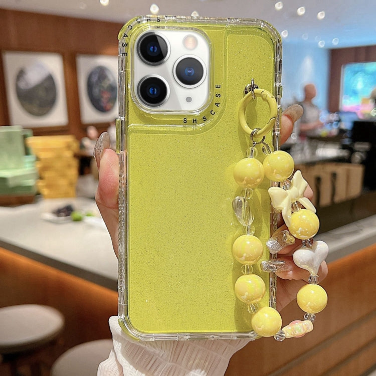 TPU + PC + グリッターシークイン フルカバリースマホケース ブレスレット付き、iPhone 14 Pro 用、iPhone 14 Pro Max 用、iPhone 6 / 7 / 8 / SE 2020 用、iPhone 13 Pro Max 用、iPhone 13 Pro 用、iPhone 13 用、iPhone 12 / 12 Pro 用、iPhone 12 Pro Max 用