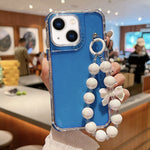 TPU + PC + グリッターシークイン フルカバリースマホケース ブレスレット付き、iPhone 14 Pro 用、iPhone 14 Pro Max 用、iPhone 6 / 7 / 8 / SE 2020 用、iPhone 13 Pro Max 用、iPhone 13 Pro 用、iPhone 13 用、iPhone 12 / 12 Pro 用、iPhone 12 Pro Max 用
