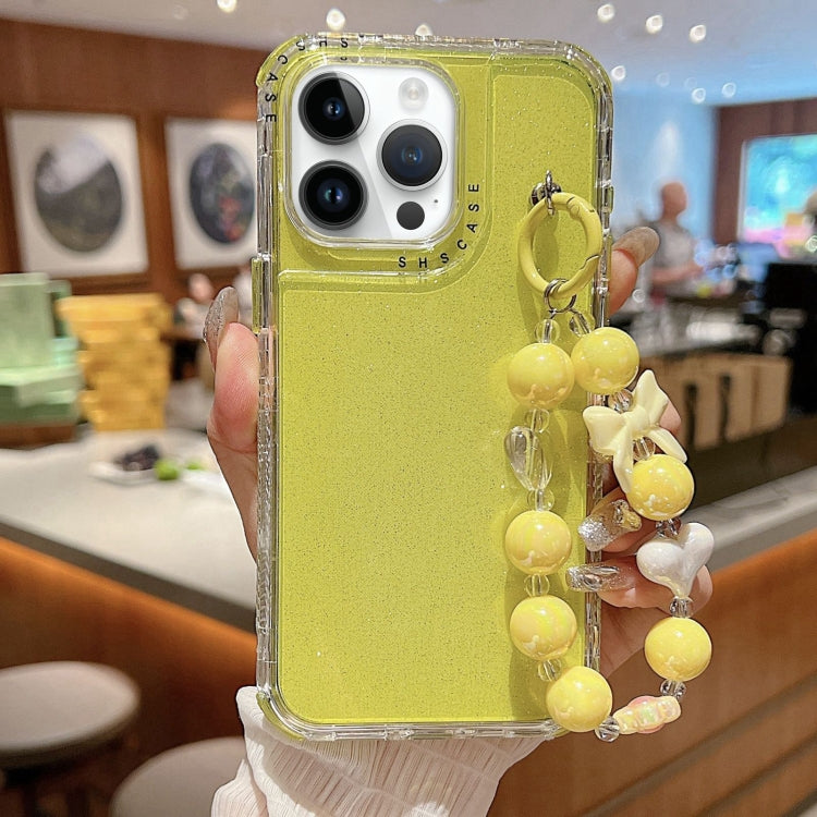 TPU + PC + グリッターシークイン フルカバリースマホケース ブレスレット付き、iPhone 14 Pro 用、iPhone 14 Pro Max 用、iPhone 6 / 7 / 8 / SE 2020 用、iPhone 13 Pro Max 用、iPhone 13 Pro 用、iPhone 13 用、iPhone 12 / 12 Pro 用、iPhone 12 Pro Max 用