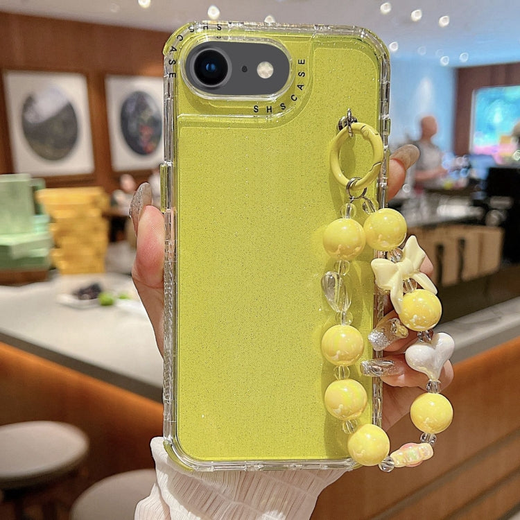 TPU + PC + グリッターシークイン フルカバリースマホケース ブレスレット付き、iPhone 14 Pro 用、iPhone 14 Pro Max 用、iPhone 6 / 7 / 8 / SE 2020 用、iPhone 13 Pro Max 用、iPhone 13 Pro 用、iPhone 13 用、iPhone 12 / 12 Pro 用、iPhone 12 Pro Max 用