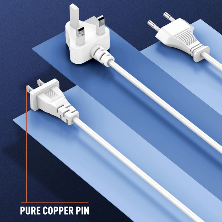 LDNIO A4610C PD65W デュアルUSB-C / Type-C＋デュアルUSB高速充電器、ケーブル長1.5m、EUプラグ、A4610C（UKプラグ）、USプラグ