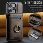 MAGKING K1 MagSafe Detachable Wallet RFID Back Cover Phone Case, For iPhone 13 Pro, For iPhone 13, For iPhone 12, For iPhone 12 Pro Max, For iPhone 12 Pro