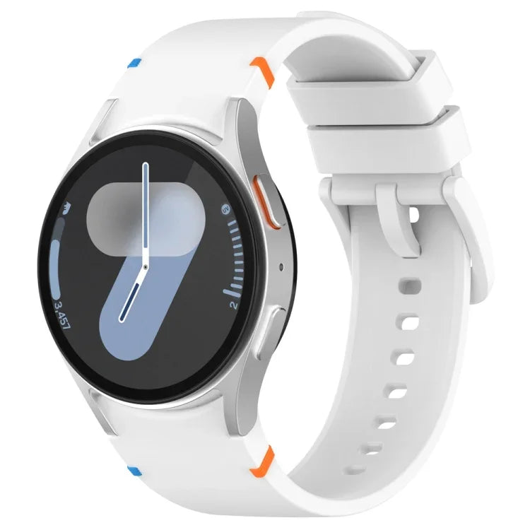 公式無地ステッチ入りシリコンウォッチバンド, Samsung Galaxy Watch 7 40 / 44mm用