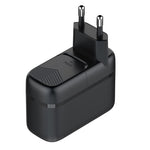 LDNIO Q367 65W GaN 3ポート USB-C / Type-C インターフェースチャージャー 1m USB-C / Type-C to USB-C / Type-C データケーブル付き、EUプラグ、UKプラグ、USプラグ
