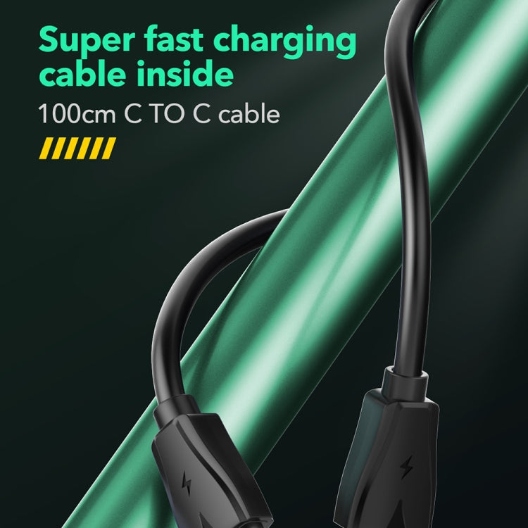 LDNIO Q367 65W GaN 3ポート USB-C / Type-C インターフェースチャージャー 1m USB-C / Type-C to USB-C / Type-C データケーブル付き、EUプラグ、UKプラグ、USプラグ