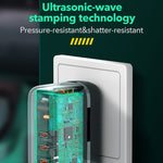 LDNIO Q367 65W GaN 3ポート USB-C / Type-C インターフェースチャージャー 1m USB-C / Type-C to USB-C / Type-C データケーブル付き、EUプラグ、UKプラグ、USプラグ