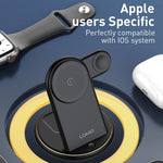 LDNIO WL02 25.5W 5-in-1 MagSafe ワイヤレス充電器 30cm Type-C ケーブル付き