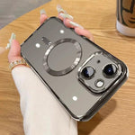 電気めっきMagSafeスマホケース、iPhone 11用、iPhone 11 Pro用