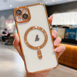 電気めっきMagSafeスマホケース、iPhone 15用、iPhone 14 Plus用、iPhone 14用、iPhone 14 Pro用、iPhone 14 Pro Max用、iPhone 13 Pro Max用
