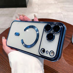 電気めっきマグセーフiPhoneケース、iPhone 17e / 16e用、iPhone 17 Pro Max用、iPhone 17 Pro用、iPhone 17用、iPhone Air用、iPhone 16 Pro Max用