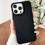 Leather Texture TPU Full Coverage Phone Case, For iPhone 16 Plus, For iPhone 16, For iPhone 15 Pro Max, For iPhone 15 Pro, For iPhone 15 Plus, For iPhone 15, For iPhone 14 Plus, For iPhone 14