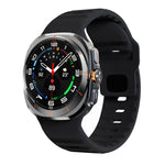 ウェーブテクスチャーリバースバックルシリコンウォッチバンド、Samsung Galaxy Watch Ultra 47mm / Ultra 2025用