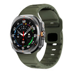 ウェーブテクスチャーリバースバックルシリコンウォッチバンド、Samsung Galaxy Watch Ultra 47mm / Ultra 2025用