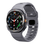 ウェーブテクスチャーリバースバックルシリコンウォッチバンド、Samsung Galaxy Watch Ultra 47mm / Ultra 2025用