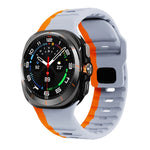 ウェーブテクスチャーリバースバックルシリコンウォッチバンド、Samsung Galaxy Watch Ultra 47mm / Ultra 2025用