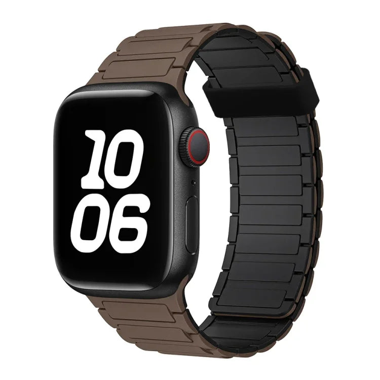 トライビーズ マグネットフープ シリコンウォッチバンド、Apple Watch Series 5 44mm用