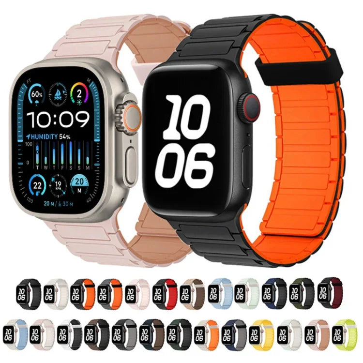 トライビーズ マグネットフープ シリコンウォッチバンド、Apple Watch Series 5 44mm用