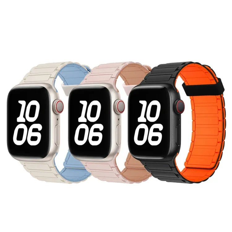トライビーズ マグネットフープ シリコンウォッチバンド、Apple Watch Series 5 44mm用