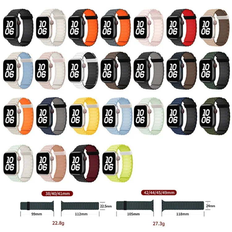 トライビーズ マグネットフープ シリコンウォッチバンド、Apple Watch Series 5 44mm用