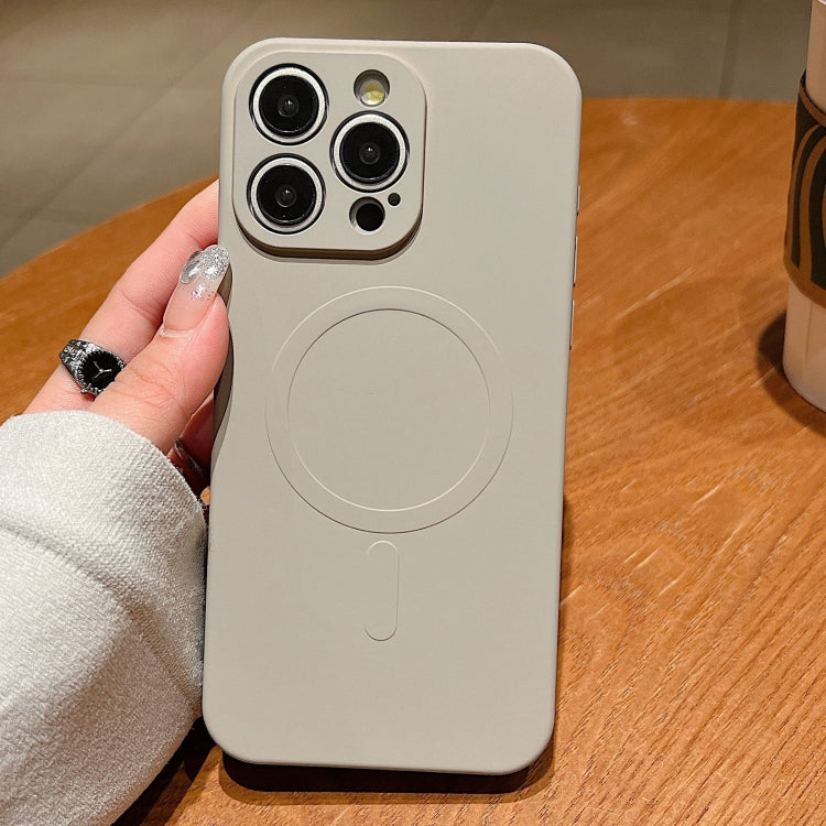 無地リキッドシリコンMagSafe磁気スマホケース、iPhone 17用、iPhone Air用、iPhone 16 Pro Max用