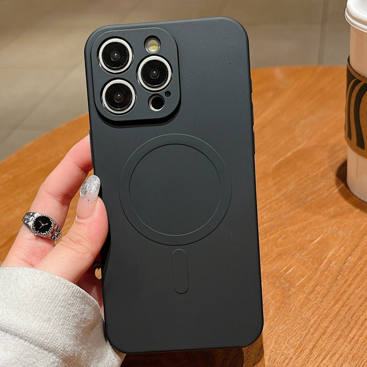 無地液体シリコンマグセーフマグネットスマホケース、iPhone 14 Pro用、iPhone 14 Pro Max用、iPhone 13 Pro Max用