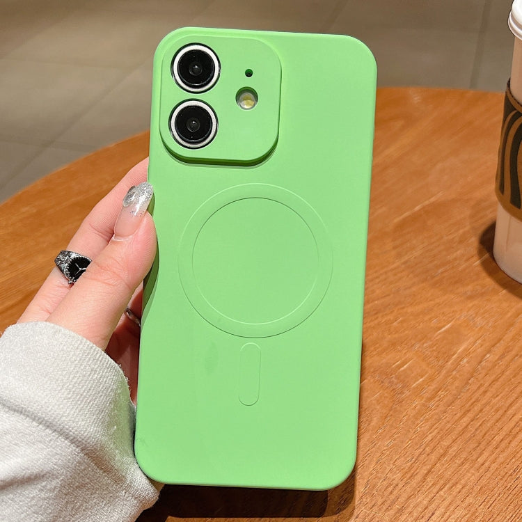 無地リキッドシリコンMagSafe磁気スマホケース、iPhone 11用、iPhone 11 Pro用