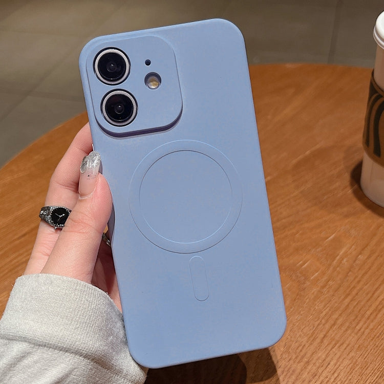 無地リキッドシリコンMagSafe磁気スマホケース、iPhone 11用、iPhone 11 Pro用