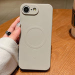無地リキッドシリコンMagSafe磁気スマホケース、iPhone 17e / 16e用、iPhone 17 Pro Max用、iPhone 17 Pro用