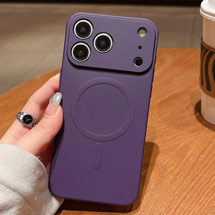 無地リキッドシリコンMagSafe磁気スマホケース、iPhone 17e / 16e用、iPhone 17 Pro Max用、iPhone 17 Pro用