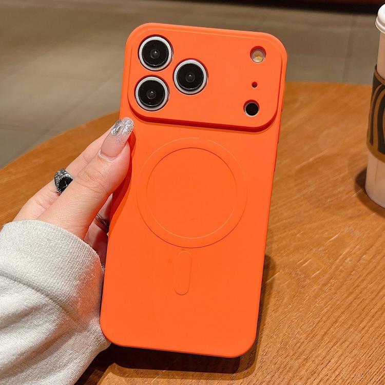 無地リキッドシリコンMagSafe磁気スマホケース、iPhone 17e / 16e用、iPhone 17 Pro Max用、iPhone 17 Pro用