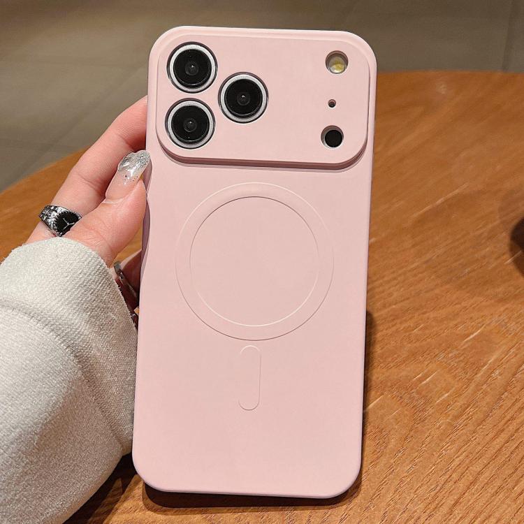 無地リキッドシリコンMagSafe磁気スマホケース、iPhone 17e / 16e用、iPhone 17 Pro Max用、iPhone 17 Pro用