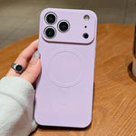 無地リキッドシリコンMagSafe磁気スマホケース、iPhone 17e / 16e用、iPhone 17 Pro Max用、iPhone 17 Pro用