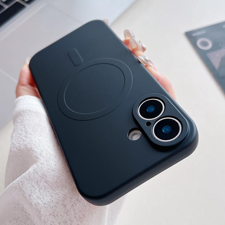 無地リキッドシリコンMagSafe磁気スマホケース、iPhone 17用、iPhone Air用、iPhone 16 Pro Max用