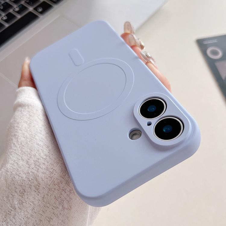 無地リキッドシリコンMagSafe磁気スマホケース、iPhone 17用、iPhone Air用、iPhone 16 Pro Max用