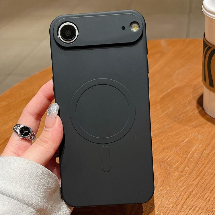 無地リキッドシリコンMagSafe磁気スマホケース、iPhone 17用、iPhone Air用、iPhone 16 Pro Max用