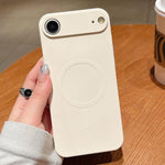 無地リキッドシリコンMagSafe磁気スマホケース、iPhone 17用、iPhone Air用、iPhone 16 Pro Max用