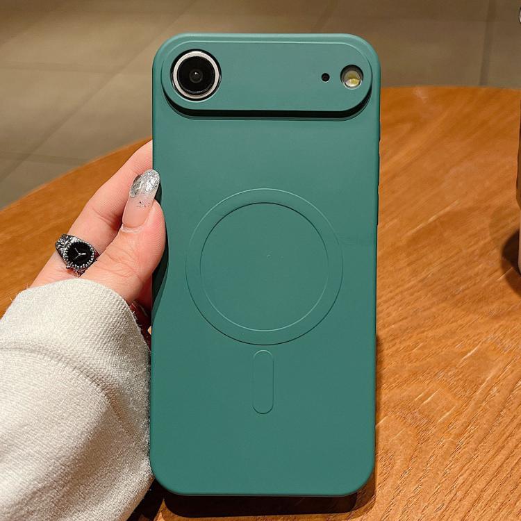無地リキッドシリコンMagSafe磁気スマホケース、iPhone 17用、iPhone Air用、iPhone 16 Pro Max用