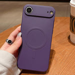 無地リキッドシリコンMagSafe磁気スマホケース、iPhone 17用、iPhone Air用、iPhone 16 Pro Max用