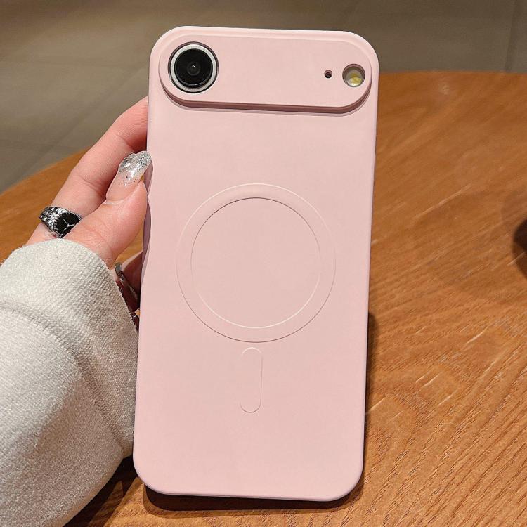 無地リキッドシリコンMagSafe磁気スマホケース、iPhone 17用、iPhone Air用、iPhone 16 Pro Max用